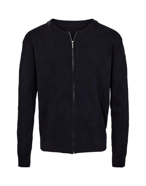 Zip cardigan regular fit