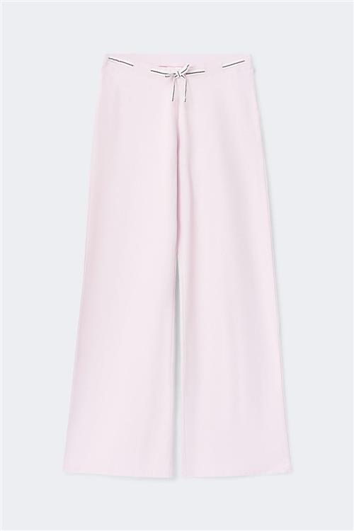 Gina Tricot - Y detail trousers - Bukser til piger 9–14 år - Lyserød - 158/164 - Pige