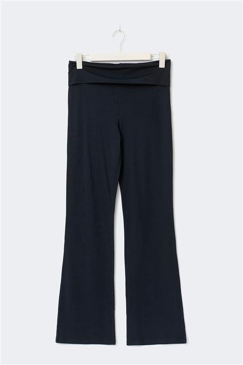 Gina Tricot - Y low yoga leggings tall - Yoga pants til piger 9–14 år - Blå - 158/164 - Pige