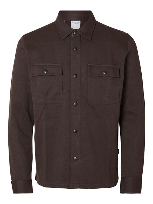 SELECTED Overgangsjakke 'SLHJackie'  mørkebrun