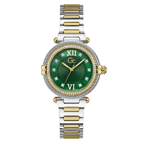 Gc Analogt ur  guld / sølv