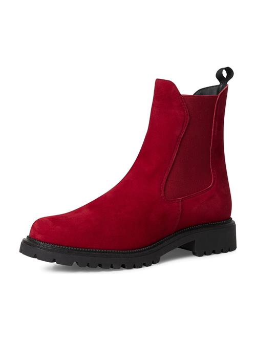 Tamaris Chelsea Boots  brandrød