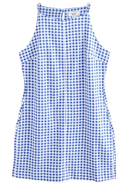 Next Kjole  blå / hvid