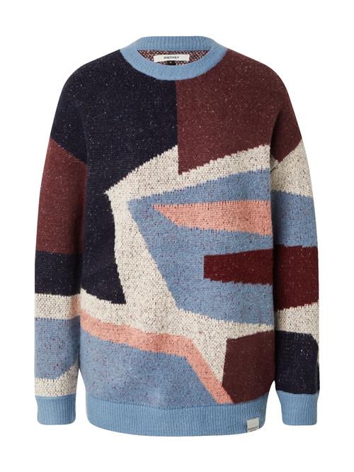 Iriedaily Pullover 'Fady'  beige / marin / røgblå / burgunder