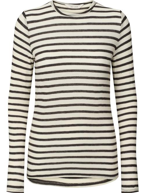 Gai+Lisva Overdel 'Thyra'  ecru / mørkegrå