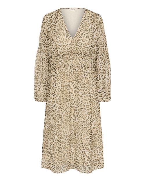 SOAKED IN LUXURY Kjole 'Anaya'  beige / brun