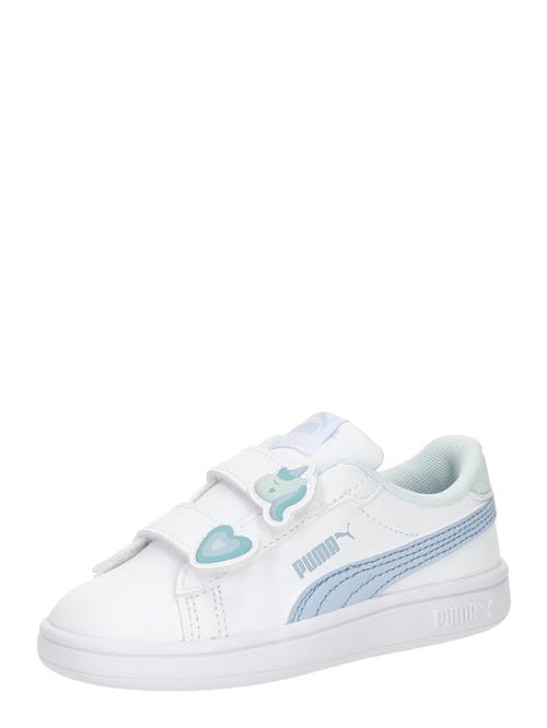 PUMA Sneakers 'Smash 3.0'  lyseblå / mint / hvid