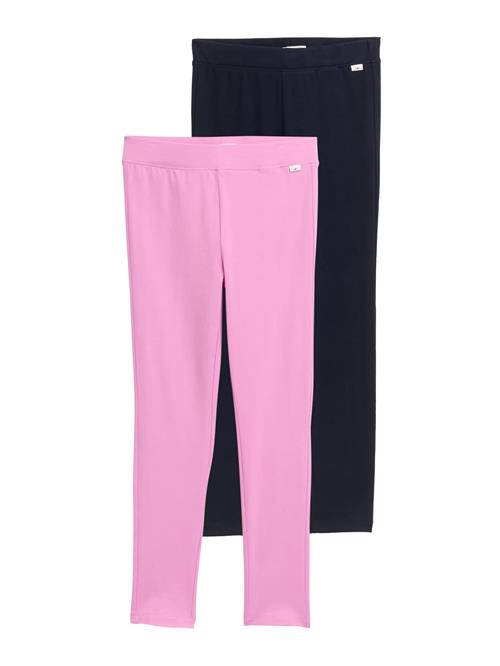 TOM TAILOR Leggings  natblå / pink