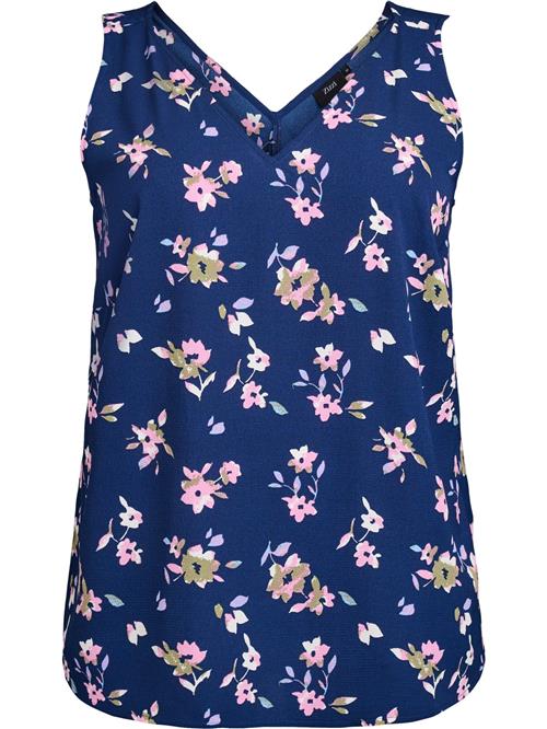 Zizzi Overdel 'Caanni'  mørkeblå / blandingsfarvet