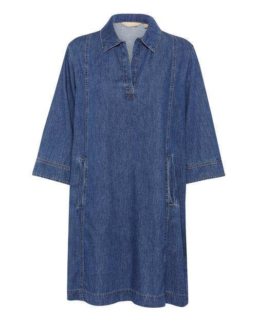 CULTURE Blusekjole 'Pin Arpa'  blue denim