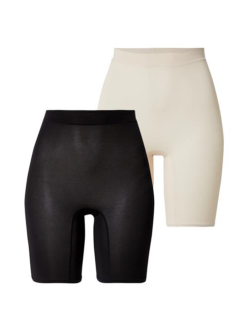 Lindex Lange underbukser 'Blenda'  beige / sort