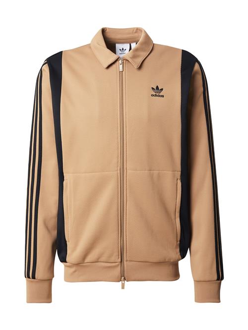 ADIDAS ORIGINALS Sweatjakke  brun / sort