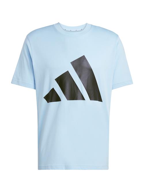 ADIDAS SPORTSWEAR Funktionsskjorte 'Essentials'  lyseblå / sort