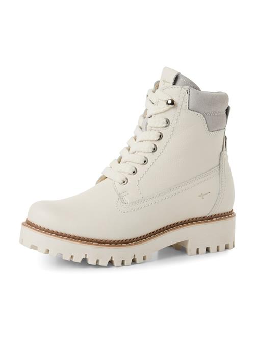 Tamaris Snørestøvletter  hvid