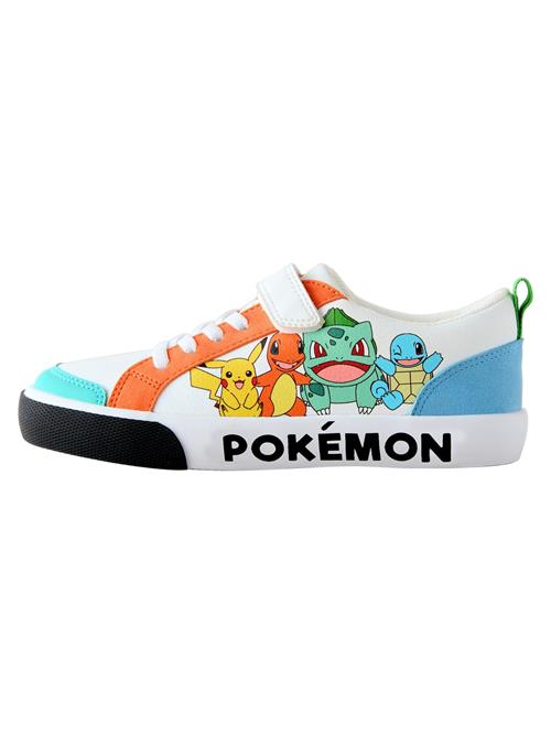 Next Sneakers 'Pokemon'  turkis / azur / mørkeorange / hvid