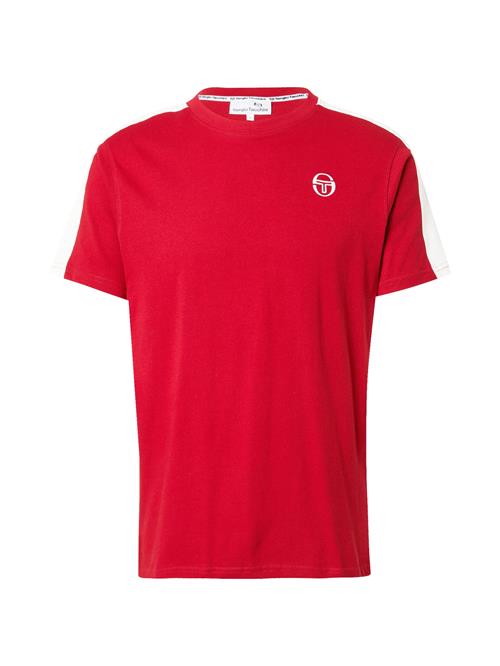 Sergio Tacchini Bluser & t-shirts 'CARLO'  rød / hvid