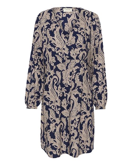 Cream Kjole  beige / blå