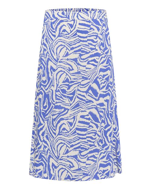 Part Two Nederdel 'Bisera'  violetblå / hvid