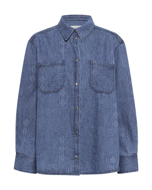 Part Two Bluse 'Teresa'  blue denim