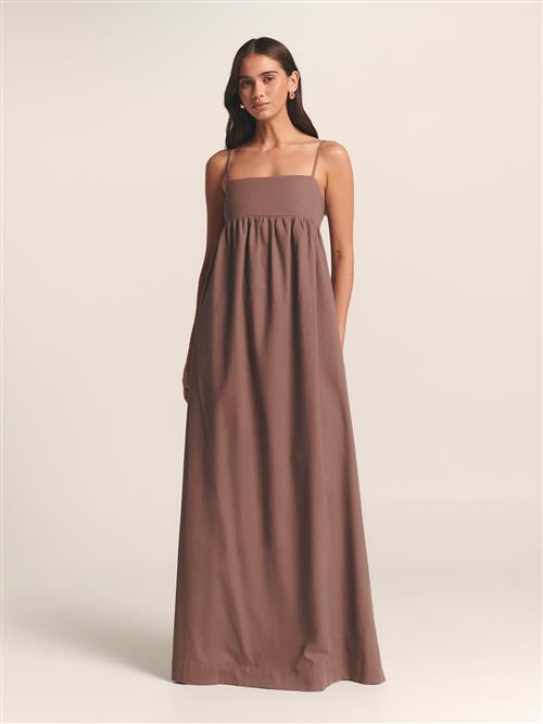 St MRLO Festkjole 'Aster'  brun