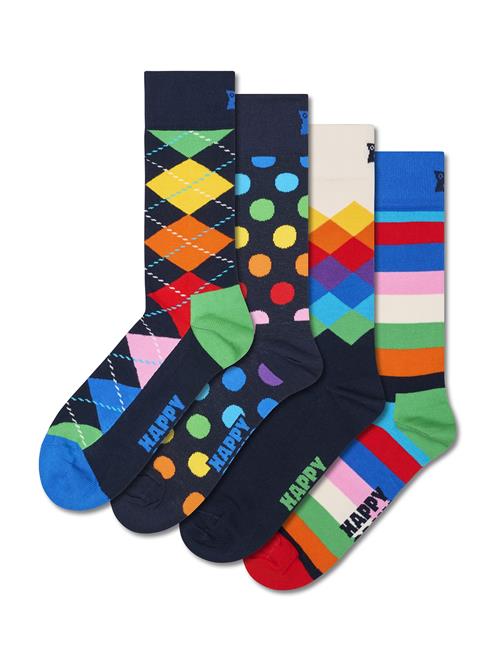 Happy Socks Sokker  blå / gul / orange / sort