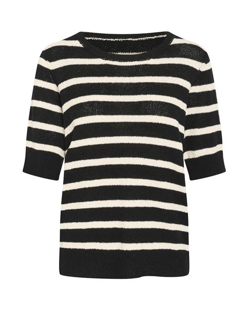 CULTURE Pullover 'CUMesa Ursula'  sort / hvid