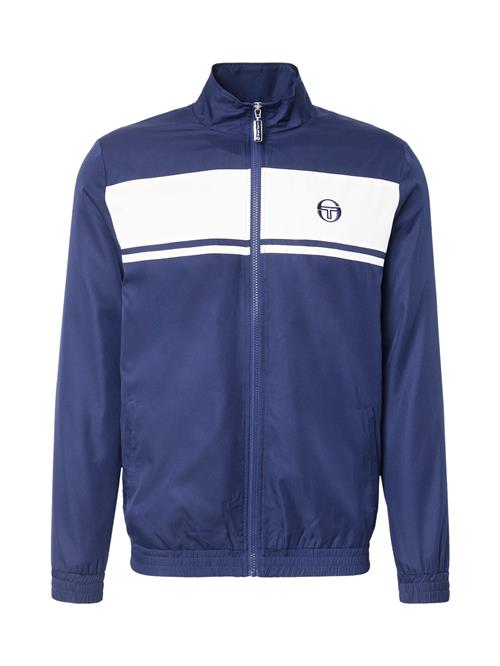 Sergio Tacchini Sweatjakke  mørkeblå / hvid