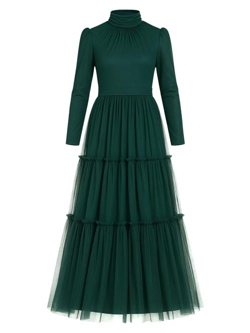 fashionshowcase Festkjole 'LAYLA'  mørkegrøn