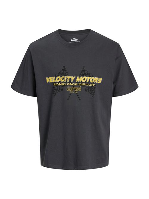 JACK & JONES Bluser & t-shirts 'JORFORMULA GALLERY'  gul / mørkegrå / rød / sort