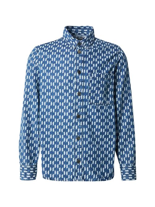 Karl Lagerfeld Skjorte  blue denim / hvid