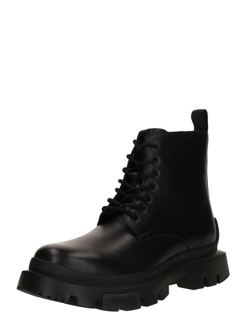 HUGO Snørestøvler 'Fabyan'  sort