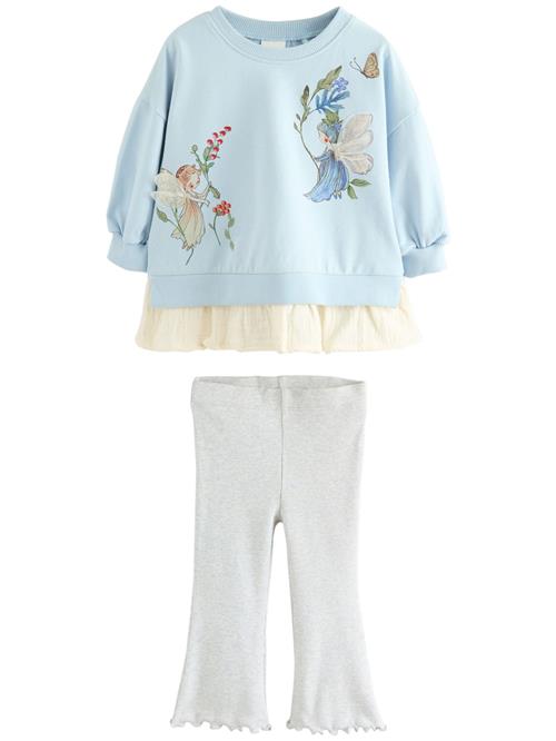 Next Sæt  lysebeige / lyseblå / lysegrå / rød