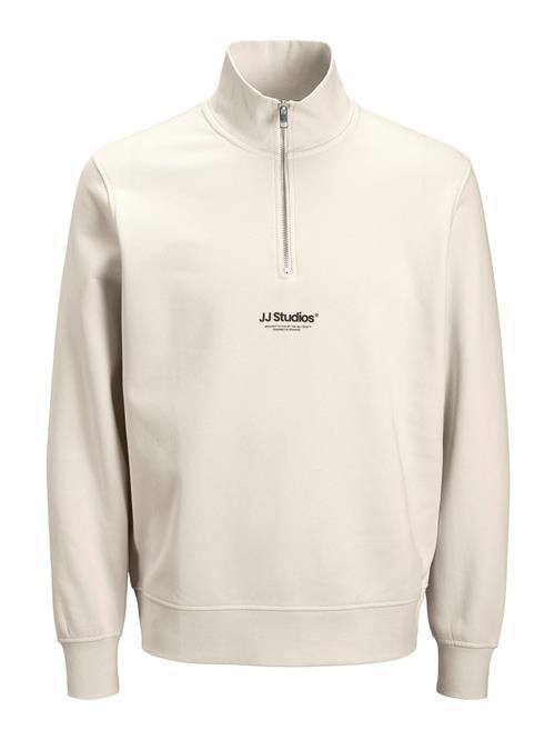 Jack & Jones Junior Sweatshirt 'JJESOHO'  creme / sort