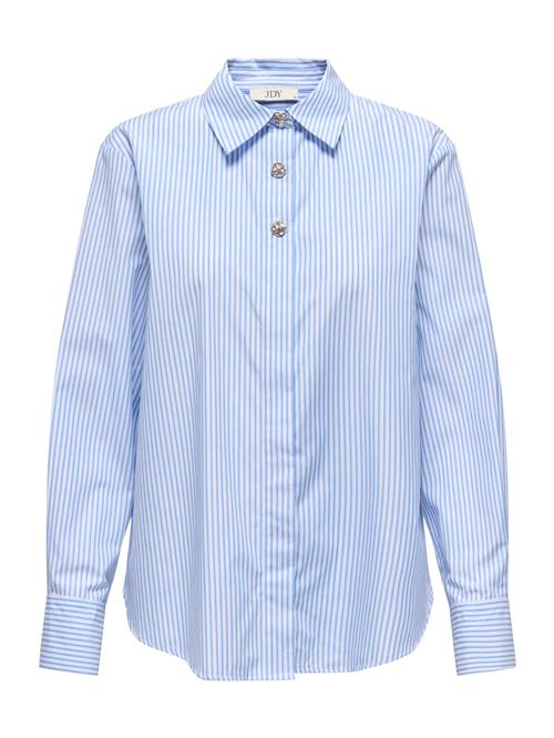 JDY Bluse 'JDYSoho'  lyseblå / hvid