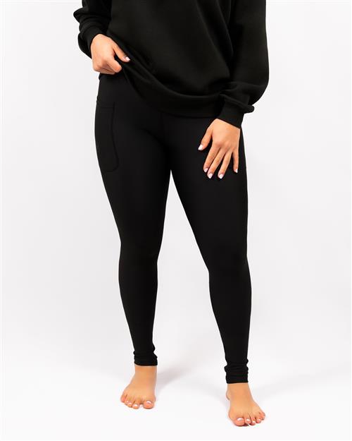 Eva Black Compression Leggings