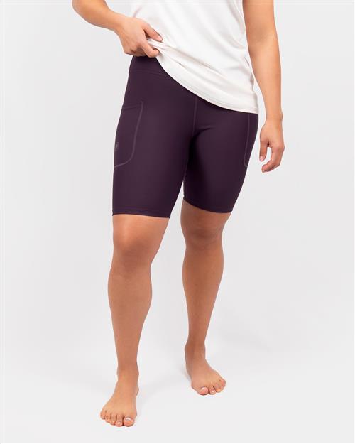 Eva Deep Plum Compression Shorts