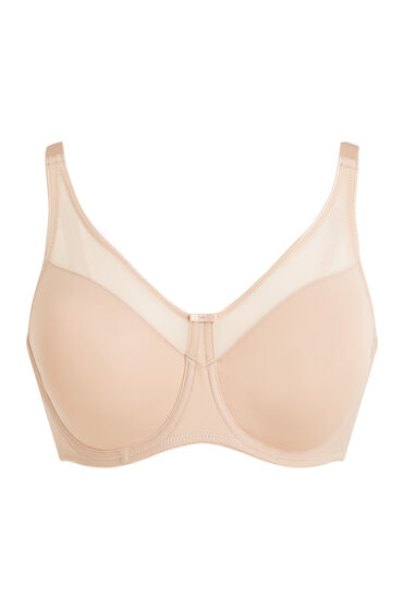 Hunkemöller Ikke-formstøbt minimizer bøjle-bh Nina Beige