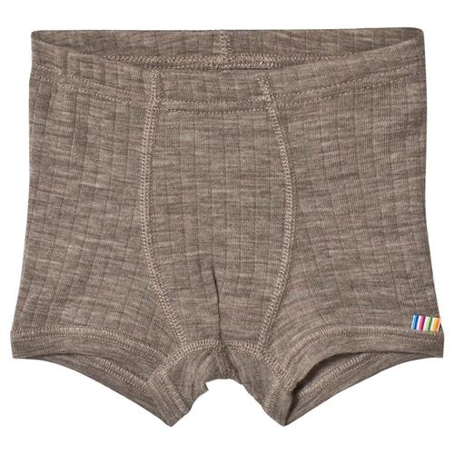 Joha Boxers Sesame Melange Sesame Melange-100 cm Wool Beige  100 cm  unisex