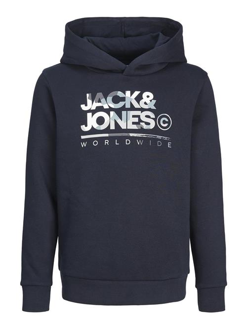JACK & JONES MINI Sweatshirt 'JJLuke'  navy / lyseblå / lysegrå / offwhite