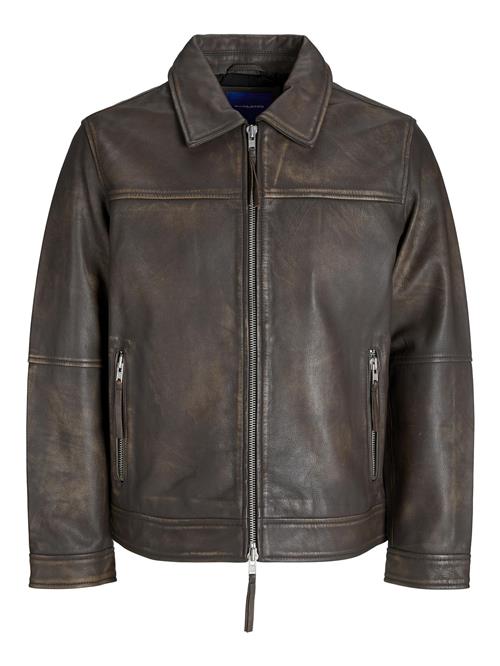 JACK & JONES Overgangsjakke  brun / mørkebrun