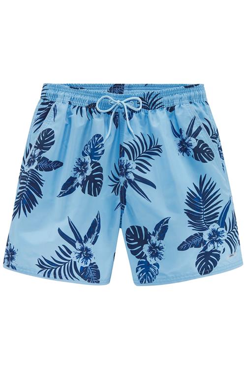 s.Oliver Badeshorts  marin / lyseblå