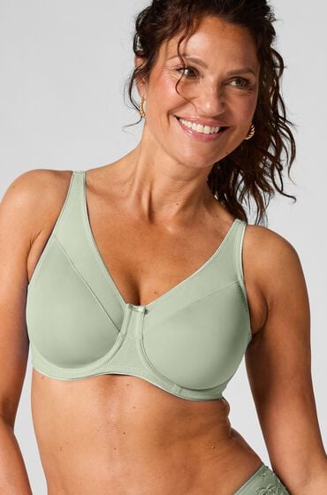 Hunkemöller Ikke-formstøbt minimizer bøjle-bh Nina Grøn