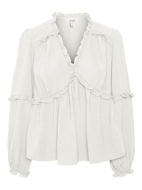 VERO MODA Bluse 'BIZZY'  hvid