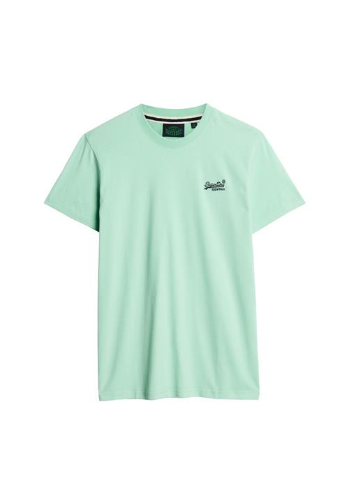 Superdry & Co Bluser & t-shirts 'Essential'  mint / mørkegrøn