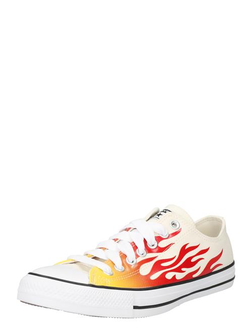 CONVERSE Sneaker low 'Chuck Taylor All Star'  creme / orange / rød / hvid