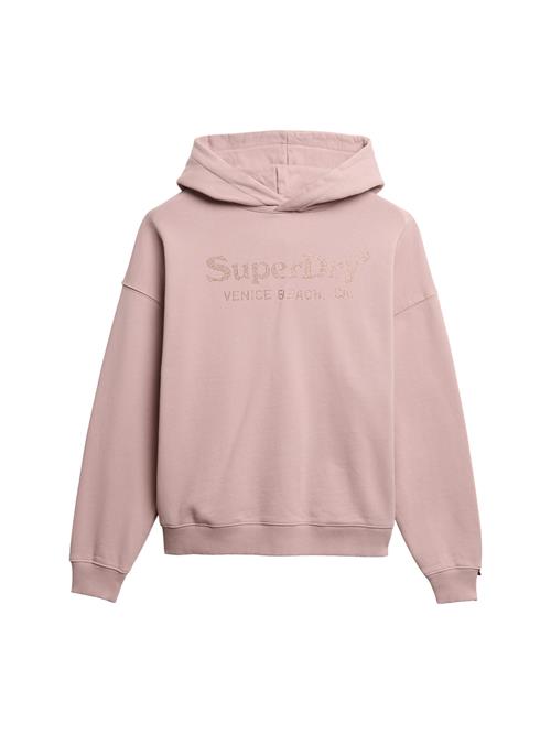 Superdry & Co Sweatshirt 'Venue'  rosa guld / lysviolet
