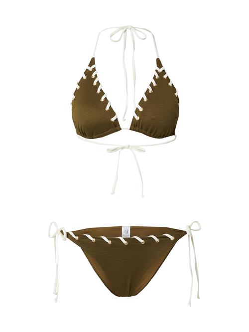 Trendyol Bikini  oliven / hvid