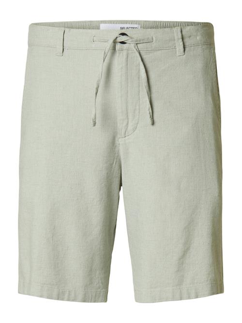 SELECTED Lærredsbukser 'SLHBRODY'  mint