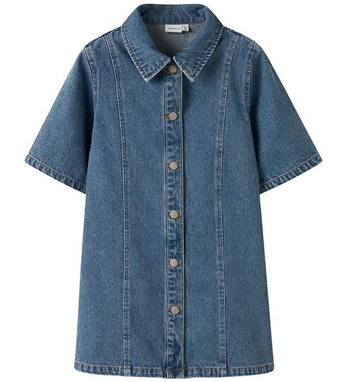 Name It Kjole - NkfGianna - Medium Blue Denim