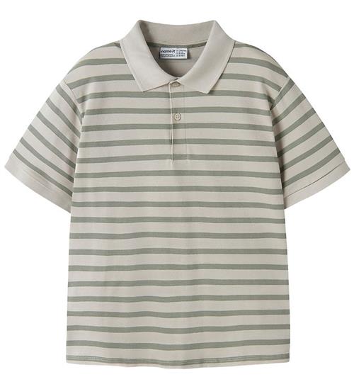 Name it Bluse - Polo - NkmVolo - Chateau Gray/Shadow